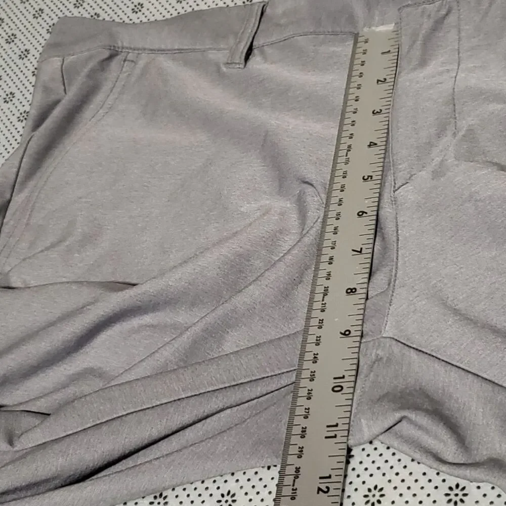 Adidas Adicross Golf Pants Mens 34x32 Gray Stretch Tapered DY3226